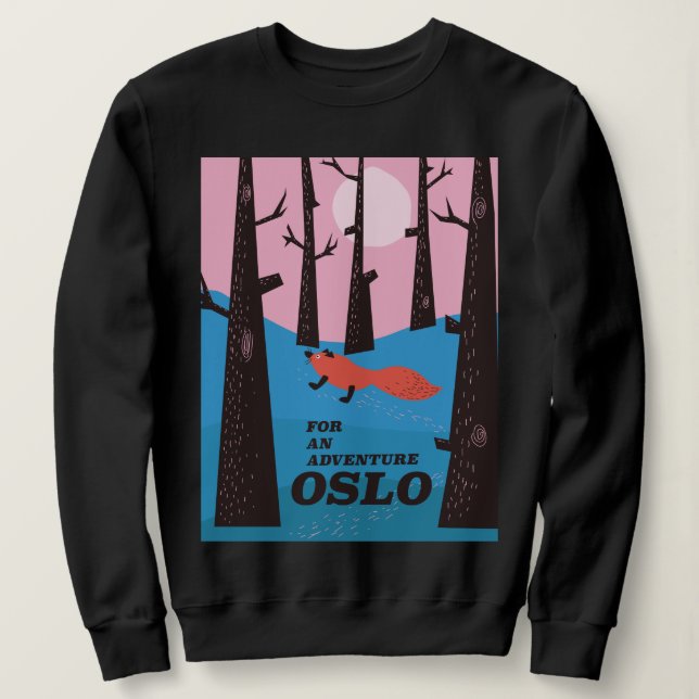 Sweatshirt Pour une aventure Oslo (Design devant)