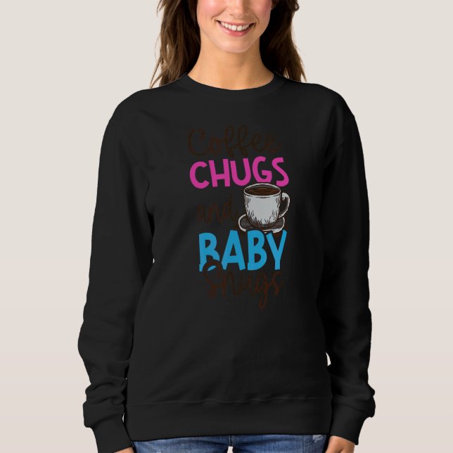 Sweatshirt Poussettes De Café Et Poussettes De Bébé Au Pair (Devant)