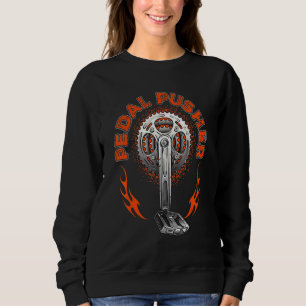 Sweatshirt Poussoir de pédale d'engrenages de vélo tout terra