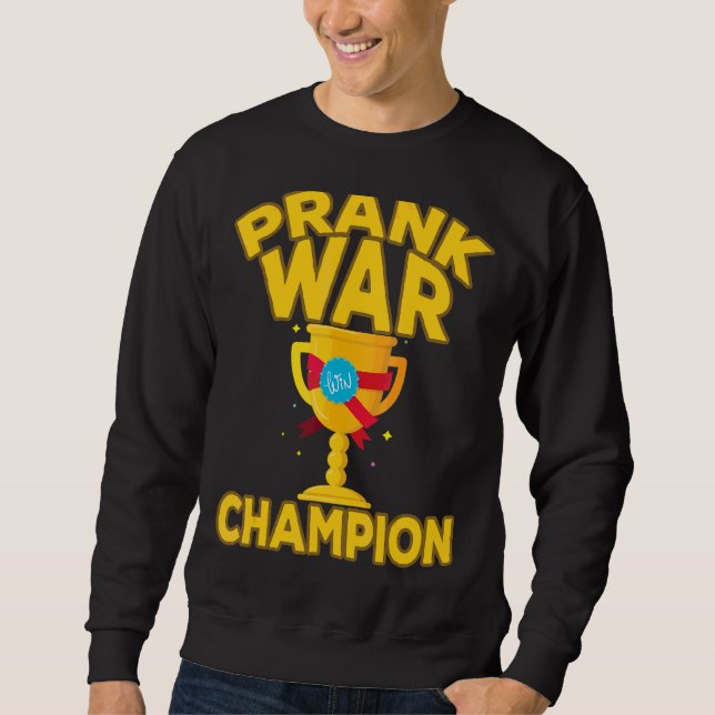 Sweatshirt Prank War Champion (Devant)