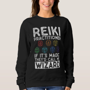 Sweatshirt Praticien Reiki Pour Reiki Holistique Et Chakra H