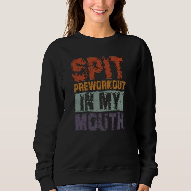 Sweatshirt Pré-entraînement de la bouche Citation Gym Sar (Devant)