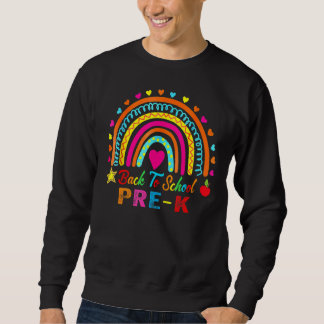 Sweatshirt Pré K Grade Rainbow Girls Boy Teacher Team Pré K S