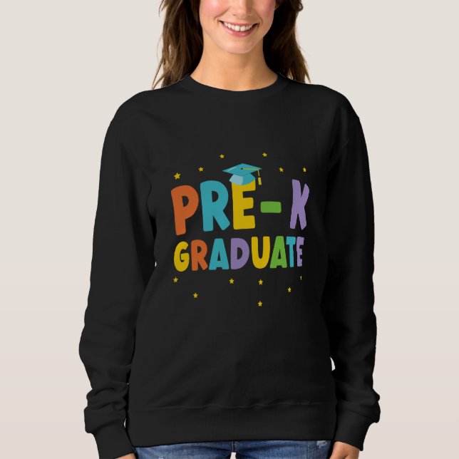 Sweatshirt Pre K Graduate Cute Pre Kindergarten Pk Kids (Devant)