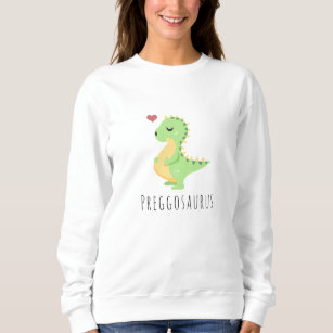 Sweatshirt Preggosaurus Cute Dinosaur bébé