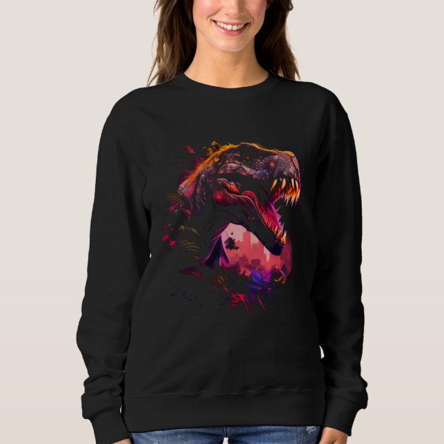 Sweatshirt Prehistoric dinosaurs (Devant)