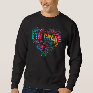 Sweatshirt Premier Jour De L'École 8E Année Enseignants Étudi