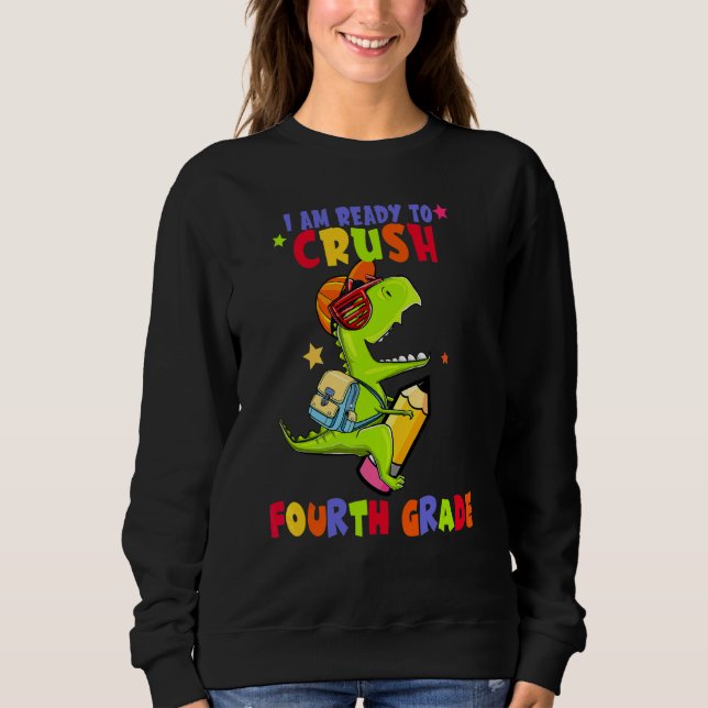 Sweatshirt Premier jour de rentrée des classes N je suis prêt (Devant)