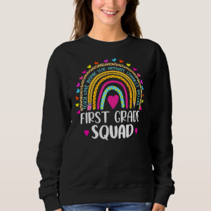 Sweatshirt Première Classe Rainbow Girls Boys Teacher Team 1s