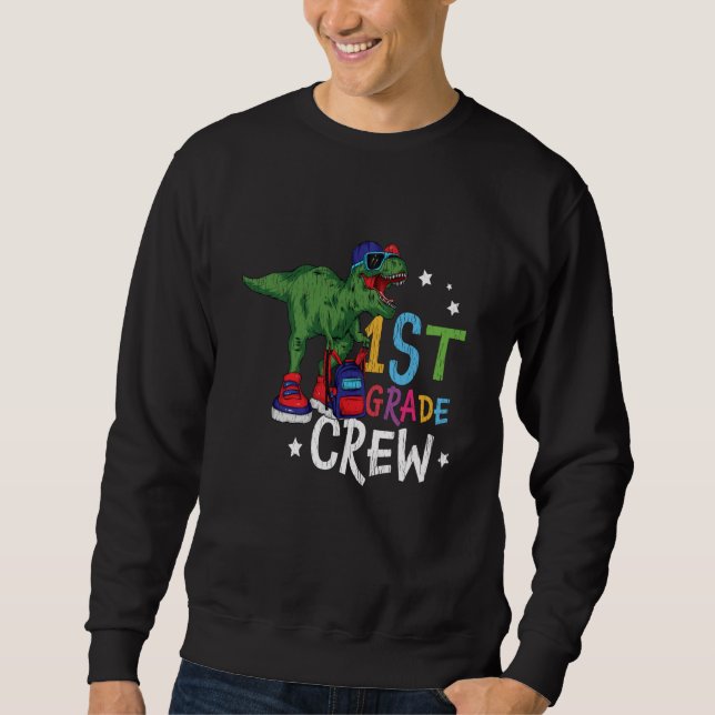 Sweatshirt Première équipe d'enseignants d'enfants de 1re ann (Devant)