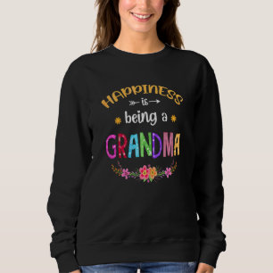 Sweatshirt Première maman de femmes maintenant grand-mère Mei
