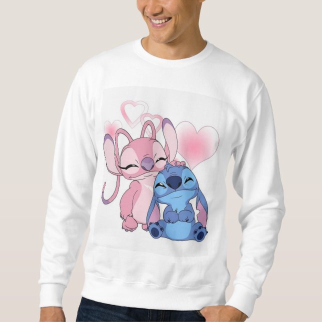 Sweatshirt "Premium White Shirt_Sleek Design for Urban Style" (Devant)