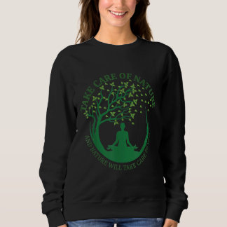 Sweatshirt Prenez soin de la nature David Attenborough Sauvez