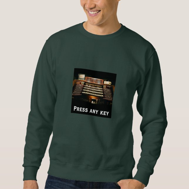Sweatshirt Pressez n'importe quel tee - shirt principal (Devant)