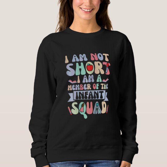 Sweatshirt Prestataire de garde d'enfants Équipe d'enseignant (Devant)
