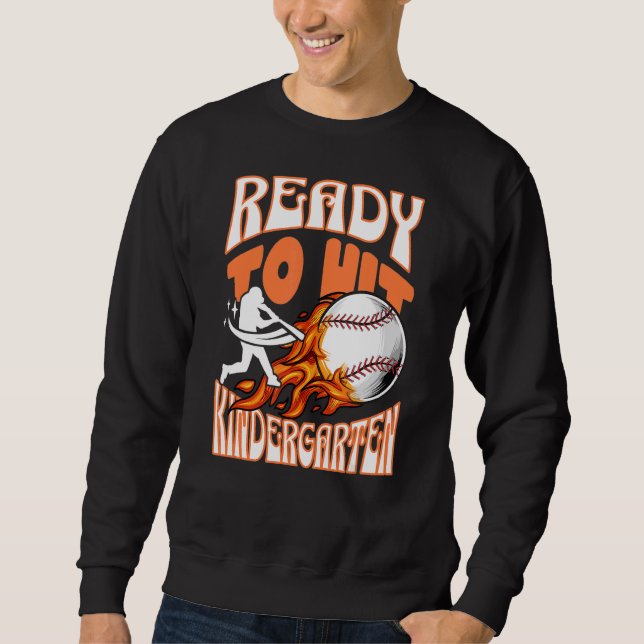Sweatshirt Prêt à aller à la maternelle (Devant)