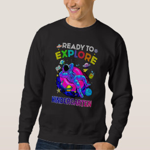 Sweatshirt Prêt À Explorer La Maternelle Retour À L'École Ast