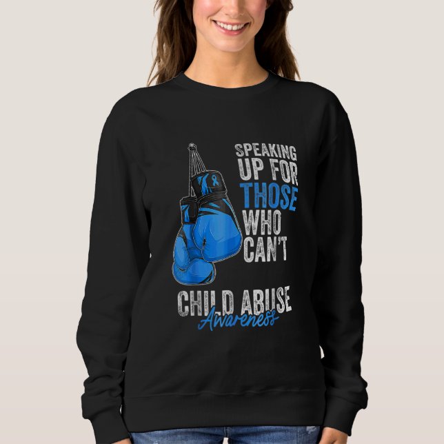 Sweatshirt Prévention de la maltraitance des enfants Sensibil (Devant)