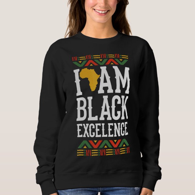 Sweatshirt Pride Afro-Américain African American Heritage Bla (Devant)
