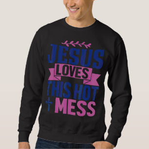 Sweatshirt Prières du Seigneur Prière Amen Femme chrétienne J