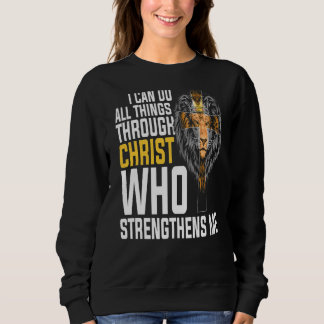 Sweatshirt Prières du Seigneur Prière Amen Femme chrétienne J