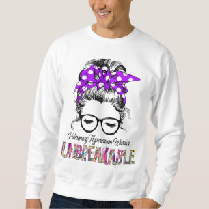 Sweatshirt Prise en charge du ruban de sensibilisation à l'hy