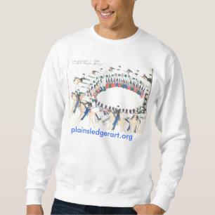 Sweatshirt Prisonniers indiens dans le camp en route à la