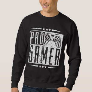 Sweatshirt Pro Gamer - Contrôleur de jeu Best Online Gamer -