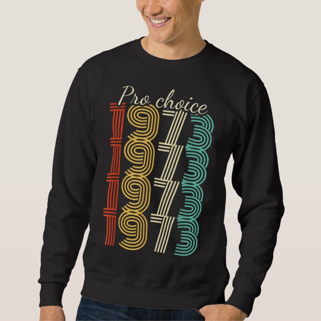 Sweatshirt Pro Roe Vintage 1973 (Devant)