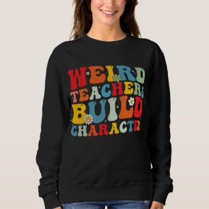 Sweatshirt Prof bizarre construit le caractère professeur gro