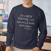 Prof de maths drôle disant nom personnalisé