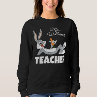 Sweatshirt Professeur de carottes à manger sur le sol de BUGS