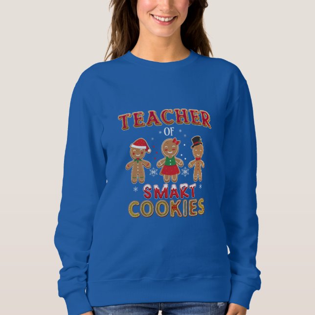 Sweatshirt Professeur De Cookies Intelligents (Devant)
