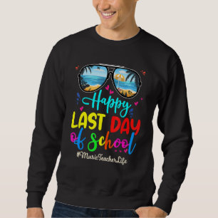 Sweatshirt Professeur de musique Joyeux Lunettes de soleil de