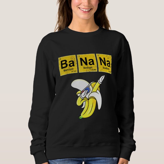 Sweatshirt Professeur de sciences de chimie Carré élémentaire (Devant)