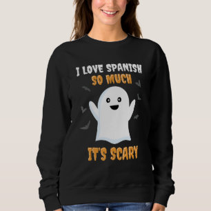 Sweatshirt Professeur espagnol Halloween Funny classe espagno