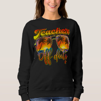 Sweatshirt Professeur Hors Service Lunettes De Soleil Été Der