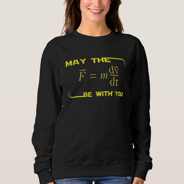 Sweatshirt Professeur Luckiest Physique Enseignant Math pour  (Devant)