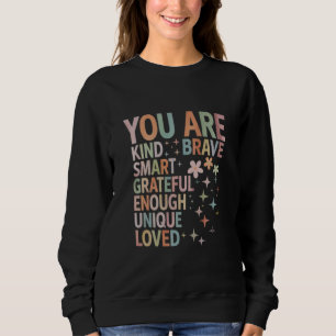 Sweatshirt Professeur Motivation Premier Jour de Rentrée Scol