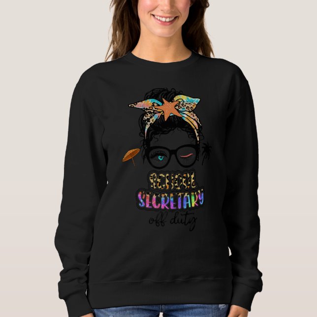 Sweatshirt Professeur Relax Spring Beach Off Duty School Secr (Devant)