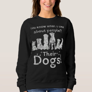 Sweatshirt Professionnel Chien Groomer Papa Animal Grooming D