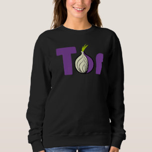 Sweatshirt Programmeur Nerdy TOR Onion Hacker Informatique