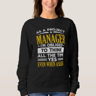 Sweatshirt Project Manager Job Project Management Profession 