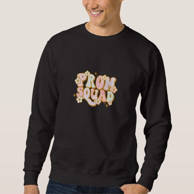 Sweatshirt Prom Squad Prom Graduation Groupe correspondant 1 (Devant)