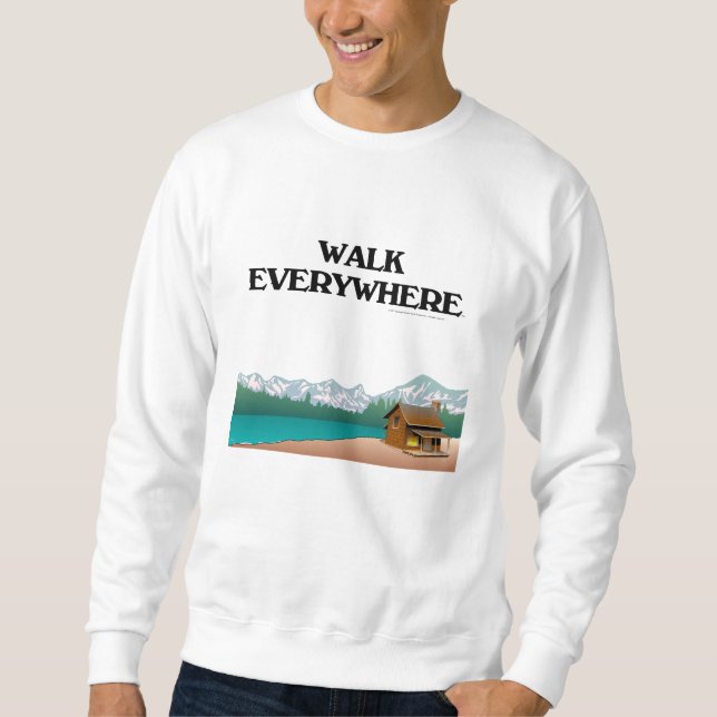 Sweatshirt Promenade SUPÉRIEURE partout (Devant)
