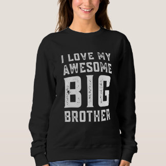 Sweatshirt Promoted To Big Brother 2023 Kids Boys Sibling Out