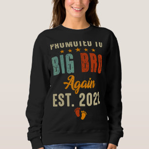 Sweatshirt Promu À Big Bro Je vais être un Big Brother