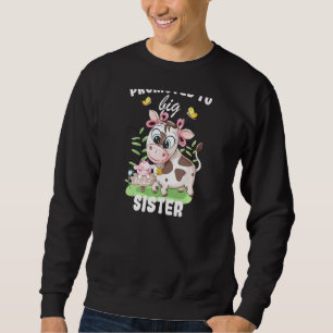 Sweatshirt Promu À Big Sister 2023
