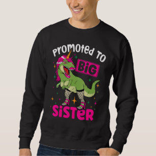 Sweatshirt Promu à Big Sister Enfin Baby Faire-part T