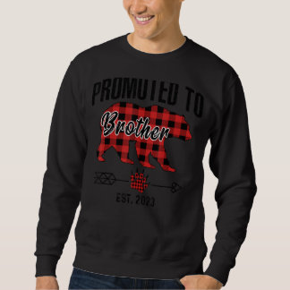 Sweatshirt Promu À Brother 2023 Pajama Rouge Plaid Buffalo